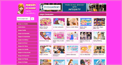 Desktop Screenshot of juegos-de-barbie.com